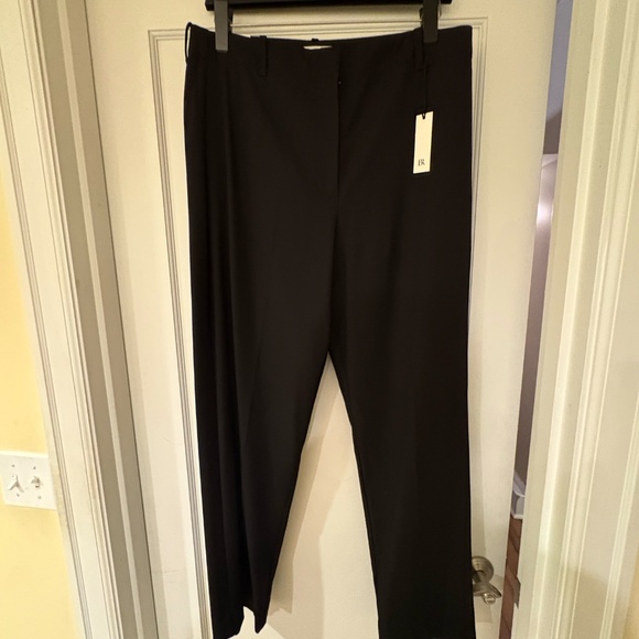 NWT HIGH-RISE MODERN STRAIGHT CITY STRETCH PANT size 12 L - Picture 2 of 5